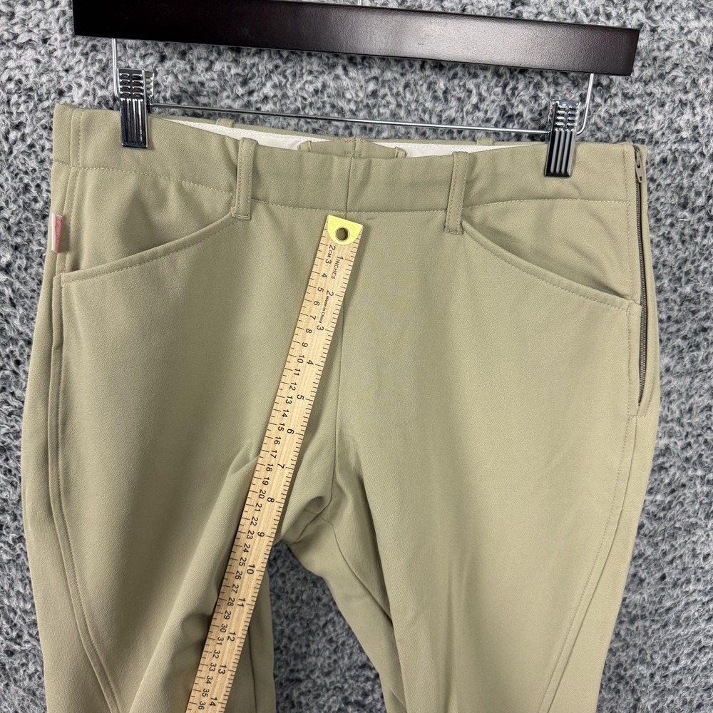 The Tailored Sportsman Breeches Womens 30 Long Beige Supreme Hunter Knee Patch - Picture 15 of 16